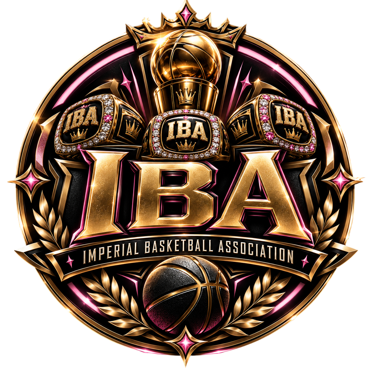 Imperial Basketball Association Season 4 logo
