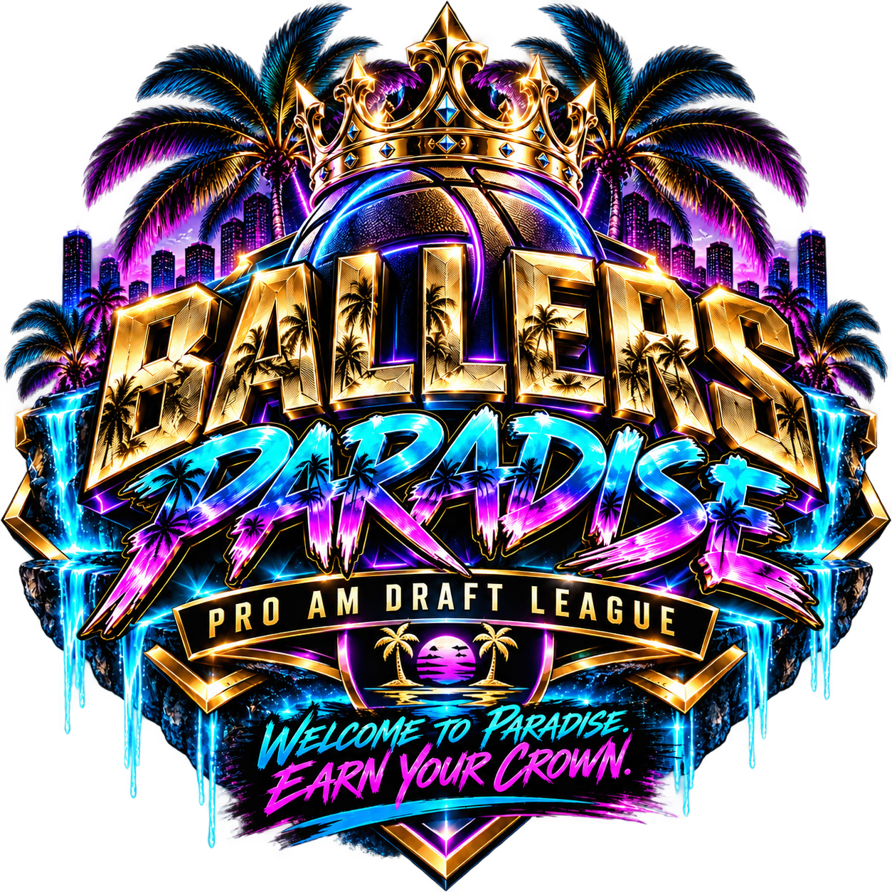 Ballers Paradise Draft League logo