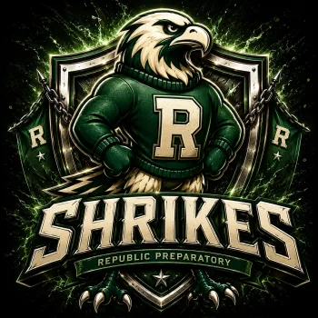 Republic Preparatory Shrikes logo