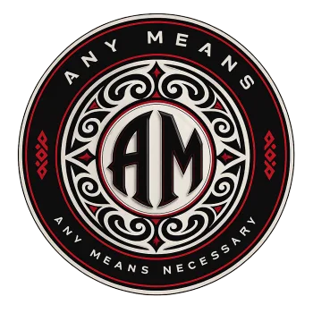 Any Means logo